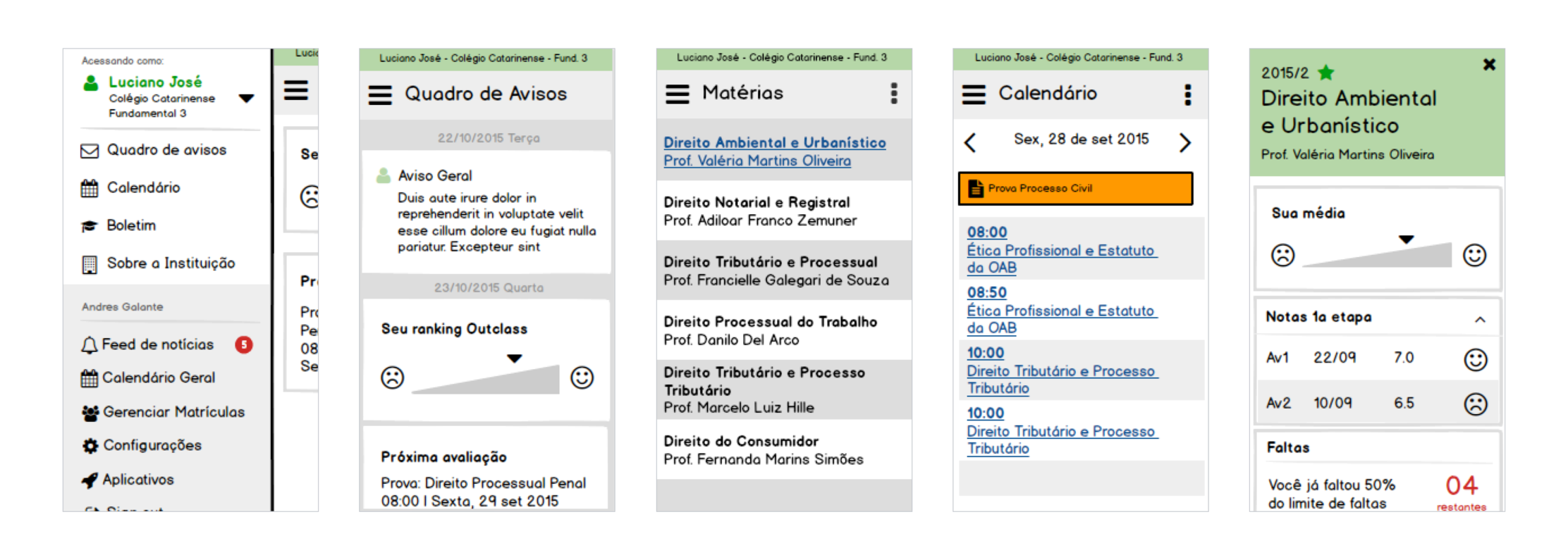 Boards criados na sessão